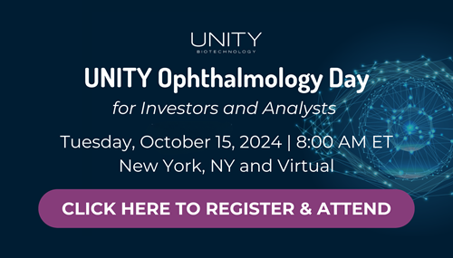 UNITY Ophthalmology Day for Investors and Analysts